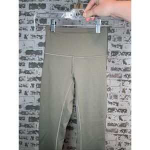 Lululemon | women olive green athletic leggings